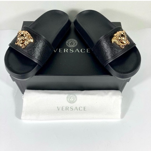 🌷Last Pair!! Versace Palazzo Slides - Picture 2 of 5